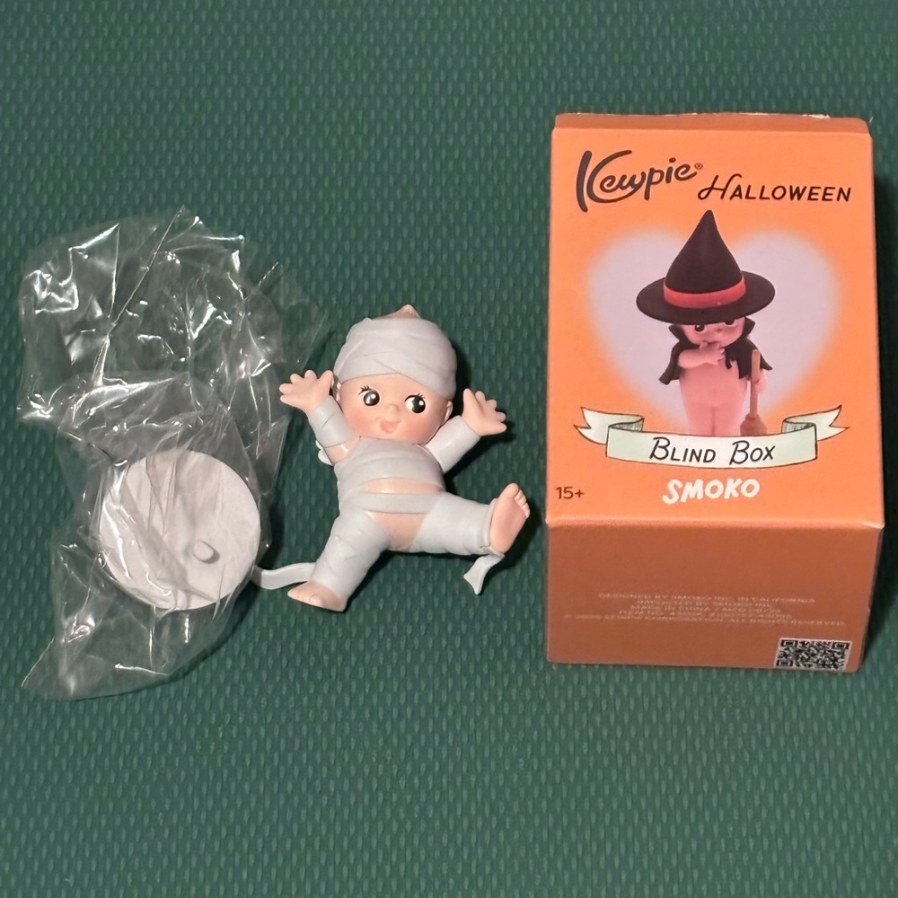 Halloween MUMMY Themed Kewpie Doll